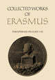 Book cover of: Collected Works of Erasmus. By: Desiderius Erasmus