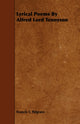 Book cover of: Lyrical Poems By Alfred Lord Tennyson. By: Francis T. Palgrave