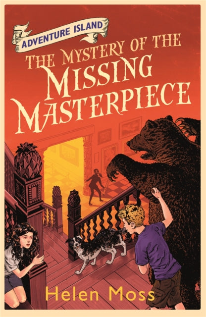 Book cover of: Adventure Island: The Mystery of the Missing Masterpiece. By: Helen Moss