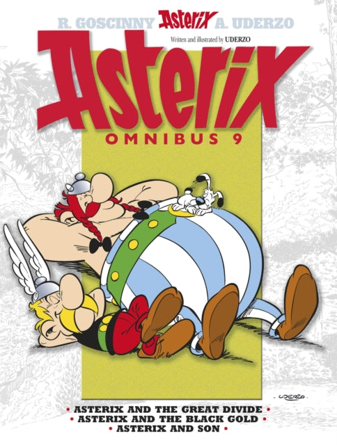 Book cover of: Asterix: Asterix Omnibus 9. By: René Goscinny