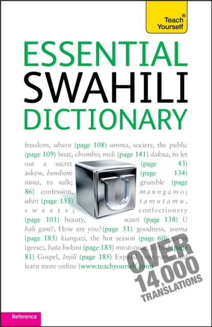 Book cover of: Essential Swahili Dictionary: Teach Yourself. By: D. V. Perrott