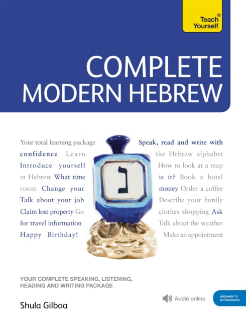 Book cover of: Complete Modern Hebrew Beginner to Intermediate Course. By: Shula Gilboa