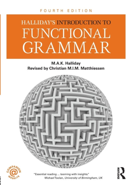 Book cover of: Halliday's Introduction to Functional Grammar