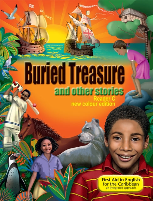 Book cover of: First Aid Reader C: Buried Treasure and other stories. By: Angus MacIver