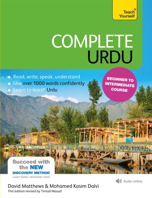 Book cover of: Complete Urdu Beginner to Intermediate Course. By: David Matthews