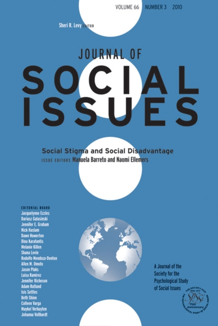 Book cover of: Social Stigma and Social Disadvantage