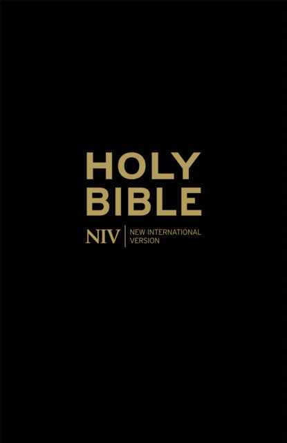 NIV Holy Bible - Anglicised Black Gift and Award 9781444701593 New International Version