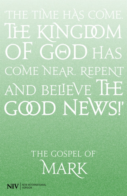 Book cover of: NIV Gospel of Mark