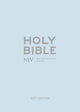 Book cover of: NIV Pocket Pastel Blue Soft-tone Bible. By: New International Version Staff