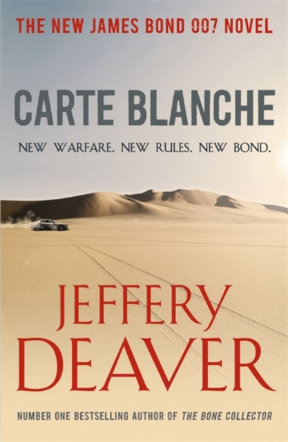 Book cover of: Carte Blanche. By: Jeffery Deaver