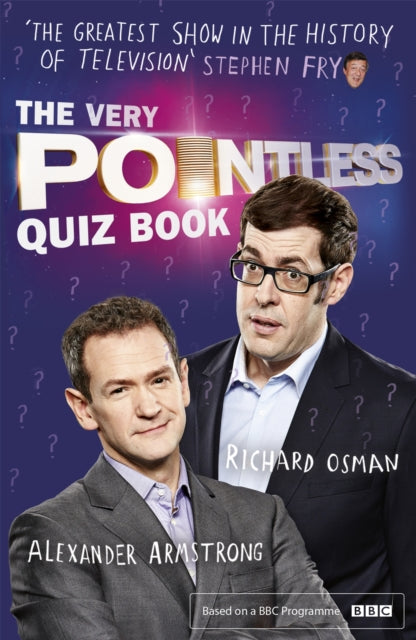 Book cover of: Very Pointless Quiz Book. By: Alexander Armstrong