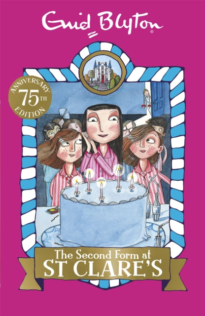 Book cover of: Second Form at St Clare's. By: Enid Blyton