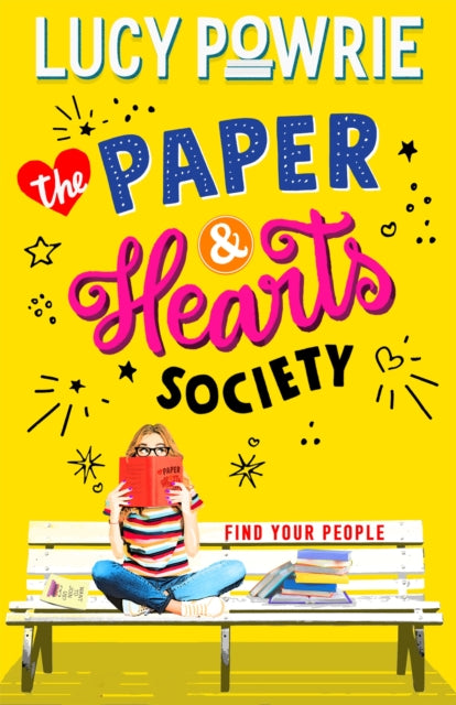 Book cover of: Paper & Hearts Society: The Paper & Hearts Society. By: Lucy Powrie