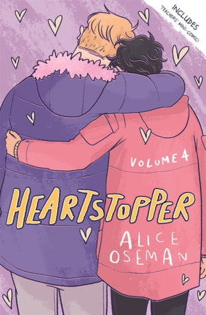 Heartstopper Volume 4, The bestselling graphic novel, now on Netflix!