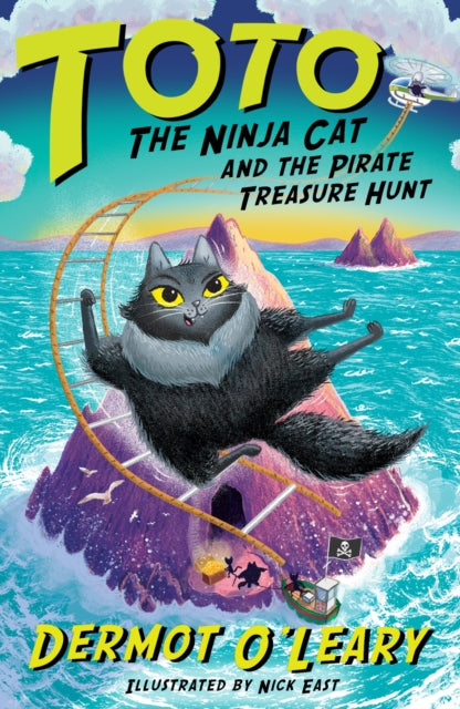 Toto the Ninja Cat and the Pirate Treasure Hunt, Book 6 9781444976564 O'LEARY, DERMOT