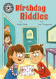 Book cover of: Reading Champion: Birthday Riddles. By: Katie Dale