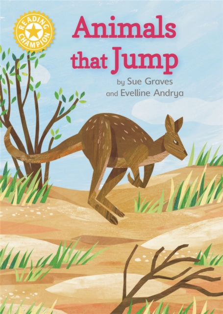 Book cover of: Reading Champion: Animals that Jump. By: Sue Graves