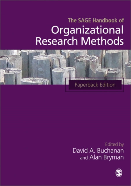 Book cover of: SAGE Handbook of Organizational Research Methods