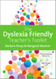 Book cover of: Dyslexia-Friendly Teacher's Toolkit. By: Margaret Meehan