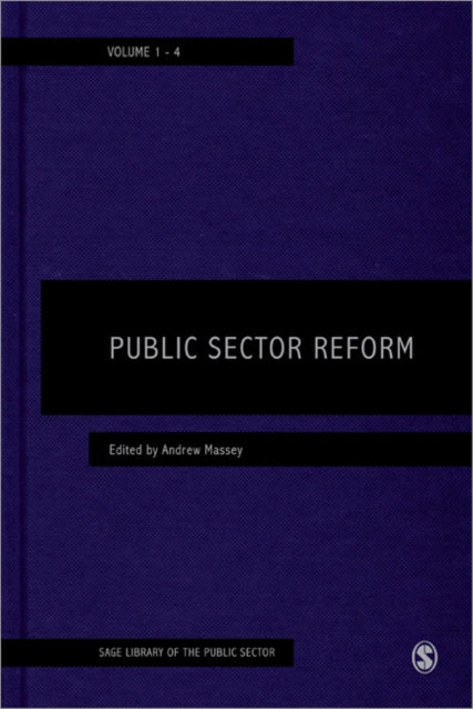 Book cover of: Public Sector Reform. By: Andrew Massey