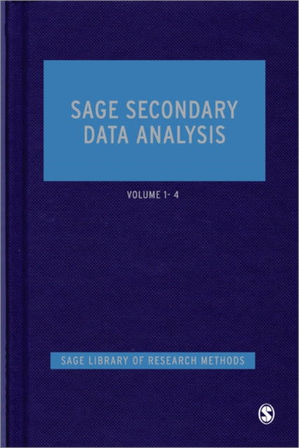 Book cover of: SAGE Secondary Data Analysis