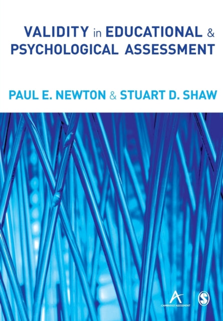 Book cover of: Validity in Educational and Psychological Assessment
