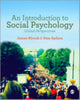 Book cover of: Introduction to Social Psychology. By: James Alcock