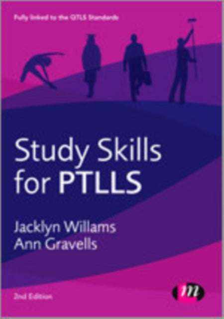 Book cover of: Study Skills for PTLLS. By: Jacklyn Williams