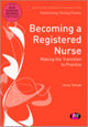 Book cover of: Becoming a Registered Nurse. By: Jenny Temple