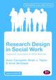 Book cover of: Research Design in Social Work. By: Anne Campbell