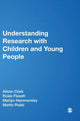 Book cover of: Understanding Research with Children and Young People