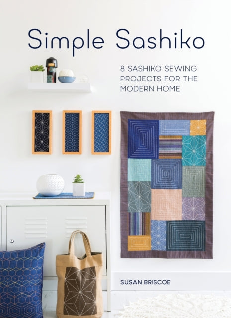 Book cover of: Simple Sashiko. By: Susan Briscoe