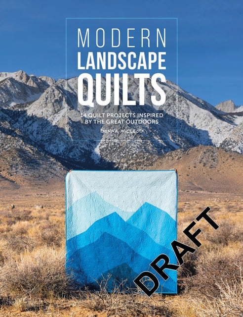 Book cover of: Modern Landscape Quilts. By: Donna McLeod