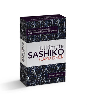 Ultimate Sashiko Card Deck, Patterns, Techniques and Inspiration in 52 Cards