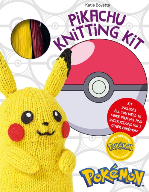 Book cover of: PokeMon Knitting Pikachu Kit