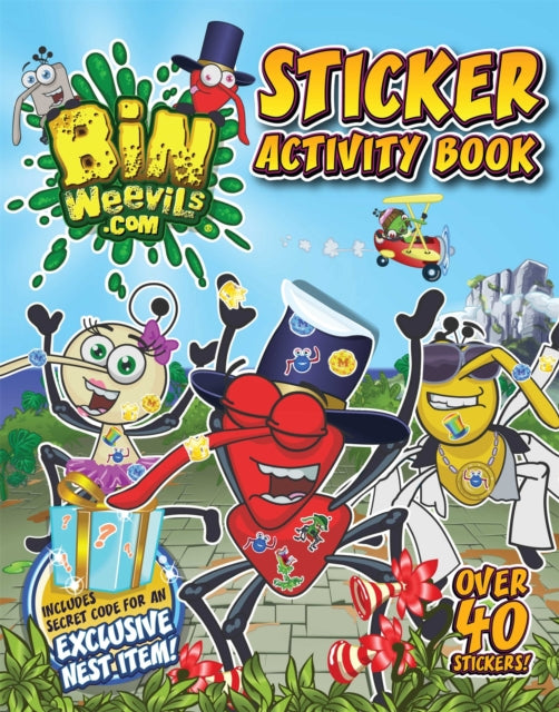 Book cover of: Bin Weevils Sticker Activity Book