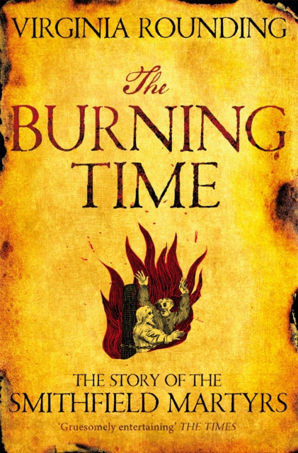 Book cover of: Burning Time. By: Virginia Rounding