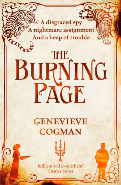 Book cover of: Burning Page. By: Genevieve Cogman