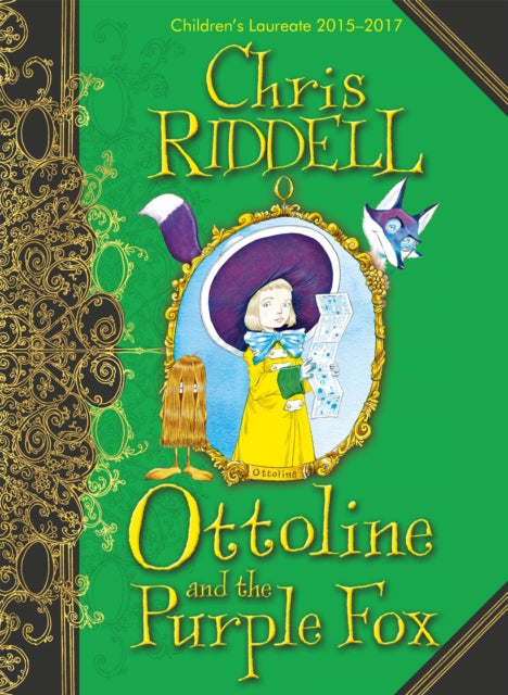 Book cover of: Ottoline and the Purple Fox. By: Chris Riddell