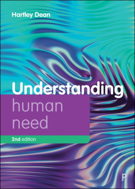 Book cover of: Understanding Human Need. By: Hartley Dean