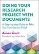 Book cover of: Doing Your Research Project with Documents. By: Aimee Grant