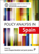 Book cover of: Policy Analysis in Spain. By: Laura Chaqués-Bonafont