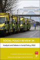 Book cover of: Social Policy Review 34. By: Andy Jolly