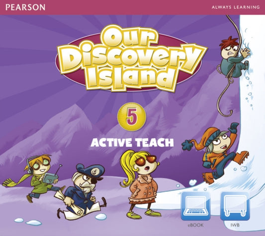 Book cover of: Our Discovery Island American Edition Active Teach 5. By: Prentice-Hall, inc.