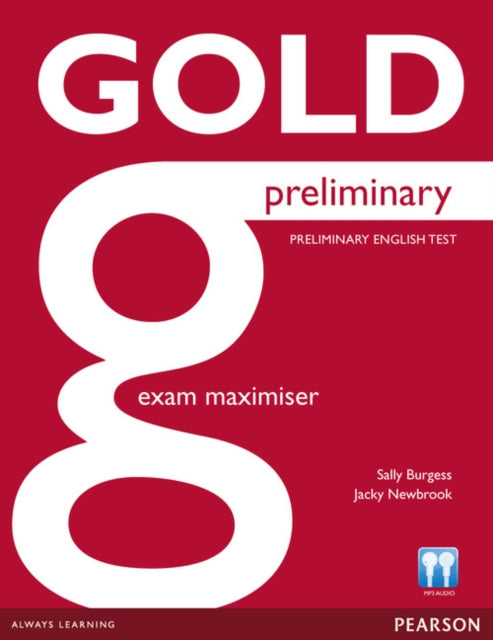 Book cover of: Gold Preliminary Maximiser without Key. By: Sally Burgess