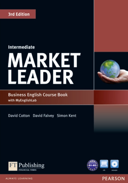 Market Leader 3rd Edition Intermediate Coursebook with DVD-ROM and MyLab Access Code Pack