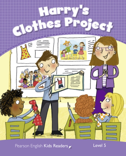 Book cover of: Level 5: Harry's Clothes Project CLIL AmE. By: Puss in Boots