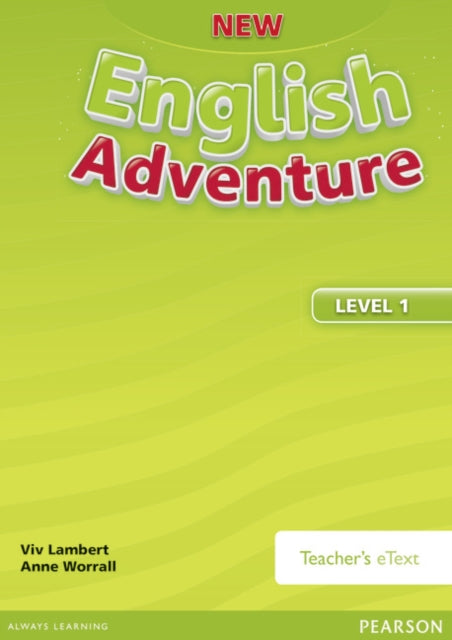 Book cover of: New English Adventure GL 1 Teacher's eText