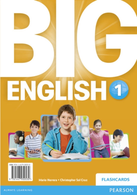 Book cover of: Big English 1 Flashcards. By: Mario Herrera