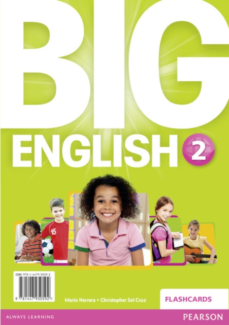 Book cover of: Big English 2 Flashcards. By: Mario Herrera